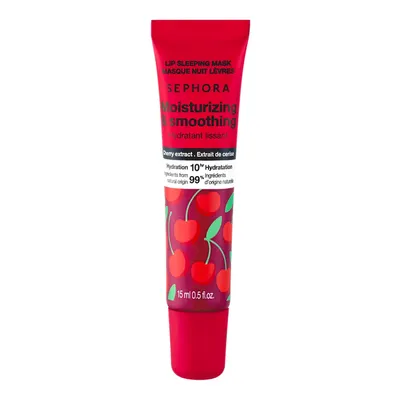 Sephora Collection, Moisturizing & Smoothing Lip Mask with Cherry Extract (Nawilżająco-wygładzająca maseczka do ust na noc z ekstraktem z wiśni)