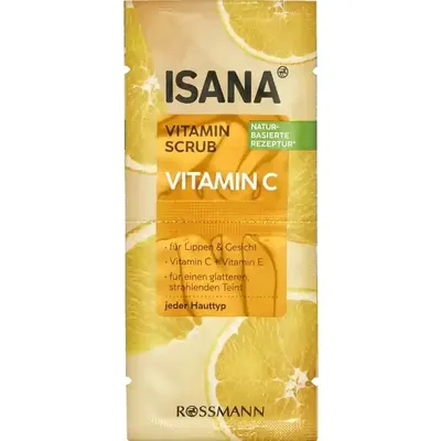 Isana Vitamin C, Vitamin Scrub (Peeling do twarzy z witaminą C)
