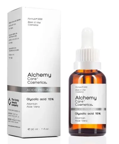 Alchemy Care Cosmetics Acids Peeling, Glycolid Acid 15% Peeling (Peeling do twarzy z kwasem glikolowym)