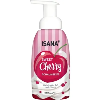 Isana Sweet Cherry, Hand Soap in Foam (Mydło do rąk w piance)