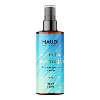 Maudi Naturals Stop Hair Loss, Łopian i Amla, Wcierka wzmacniająca do wypadających włosów