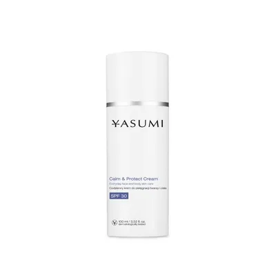 Yasumi Calm & Protect Cream SPF30 (Codzienny krem do pielęgnacji twarzy i ciała SPF30)
