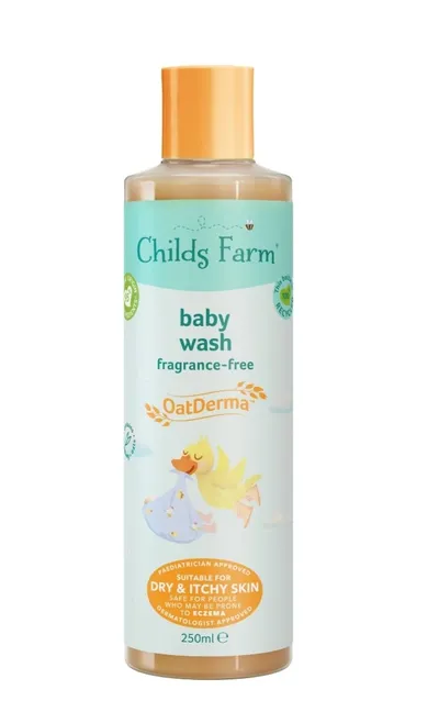 Childs Farm Oat Derma, Fragrance-Free Baby Wash (Bezzapachowy żel do mycia dla dzieci)