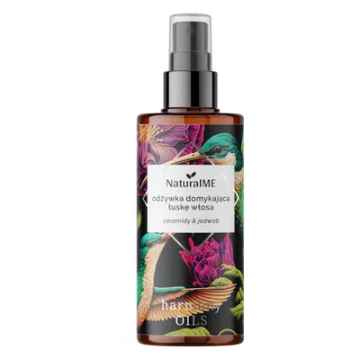 NaturalME Harmony Oils, Ceramidy i jedwab, Odżywka domykająca łuskę włosa