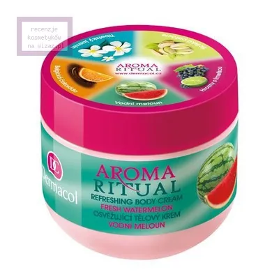 Dermacol Aroma Ritual, Body Cream 'Fresh Watermelon' (Krem do ciała o zapachu świeżego arbuza)