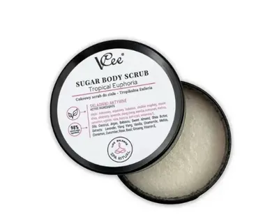 VCee Tropical Euphoria, Sugar Body Scrub (Tropikalna Euforia, Cukrowy peeling do ciała)