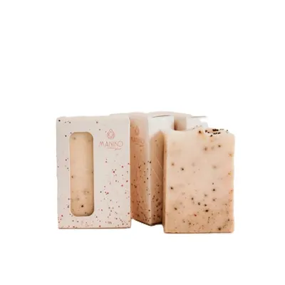 Maniko Natural Peeling Soap with Cranberry Seeds (Peelingujące naturalne mydło z nasionami żurawiny)