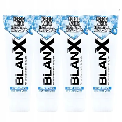 BlanX Nordic White Toothpaste (Wybielająca pasta do zębów)