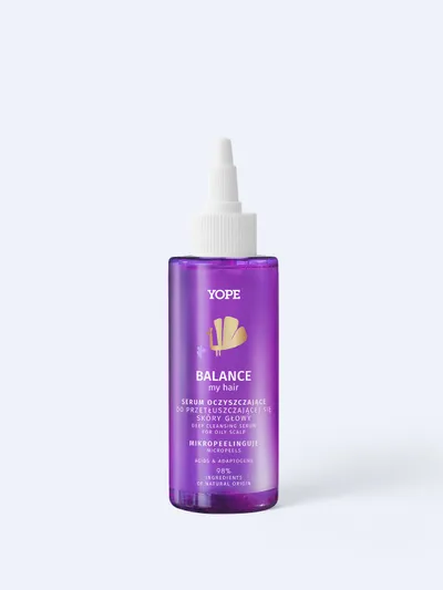 Yope Balance My Hair, Serum oczyszczające do przetłuszczającej się skóry głowy