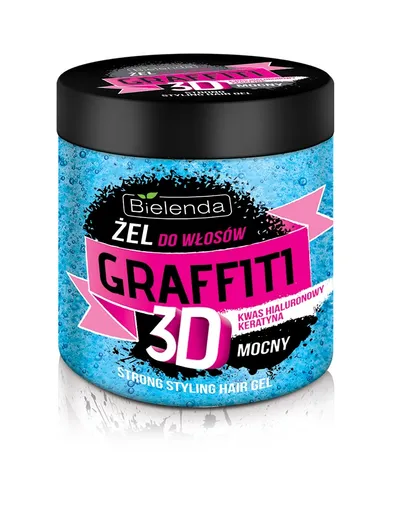 Bielenda Graffiti 3D, Mocny żel do włosów