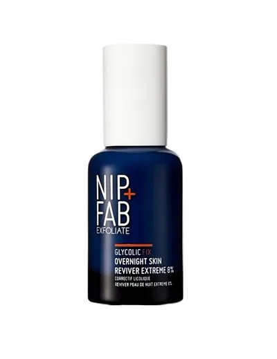 Nip+Fab Glycolic Overnight Skin Reviver Extreme 8% Serum (Serum rewitalizujące)
