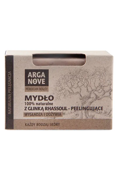 Arganove Mydło w kostce z glinką Rhassoul
