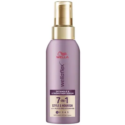 Wella Wellaflex, 7-in-1 Style & Nourish, Detangle & Strengthen Serum (Rozplątujące i wzmacniające serum do włosów)