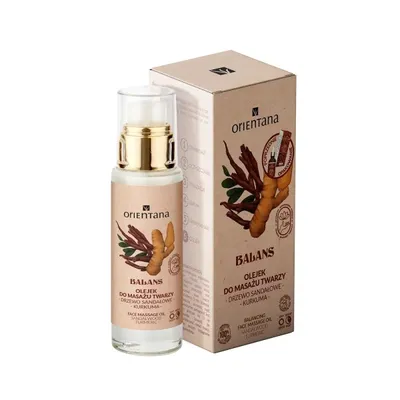 Orientana Balancing, Sandalwood & Turmeric, Face Massage Oil (Olejek do masażu twarzy)