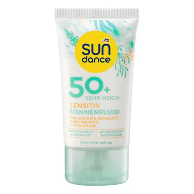 Sun Dance Sensitiv, Sun Fluid SPF50+ (Fluid przeciwsłoneczny do twarzy SPF 50+)