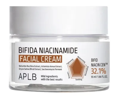 APLB Bifida Niacinamide Facial Cream (Krem zwężający pory z Niacynamidem)