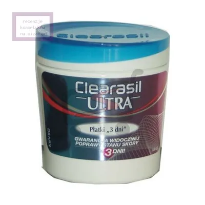 Clearasil Ultra, Płatki `3 dni`