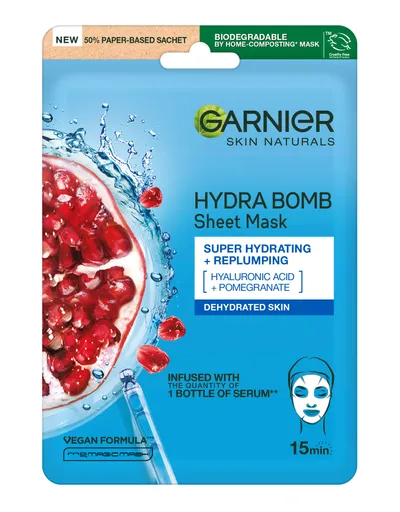 Garnier Hydra Bomb Sheet Mask (Maska na tkaninie)