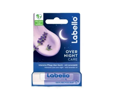 Labello Overnight Care Intensive, Lip Balm (Lawendowa pomadka do ust)
