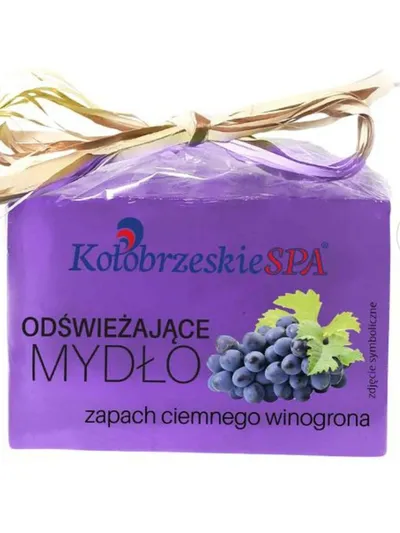 Kołobrzeskie SPA Ciemne winogrono, Odświeżające mydło w kostce