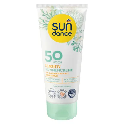 Sun Dance Sensitiv, Sun Cream SPF50 (Krem ochronny do skóry wrażliwej SPF 50 (nowa wersja))