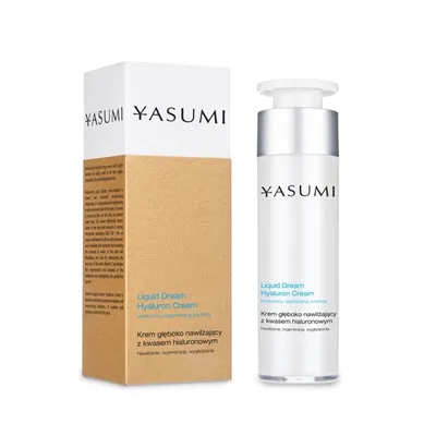 Yasumi Liquid Dream, Hyaluron Cream (Głęboko nawilżający krem z kwasem hialuronowym)