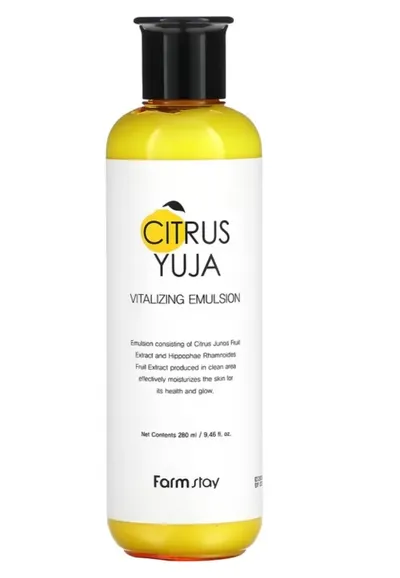 FarmStay Citrus Yuja, Vitalizing Emulsion (Rewitalizująca emulsja do twarzy)