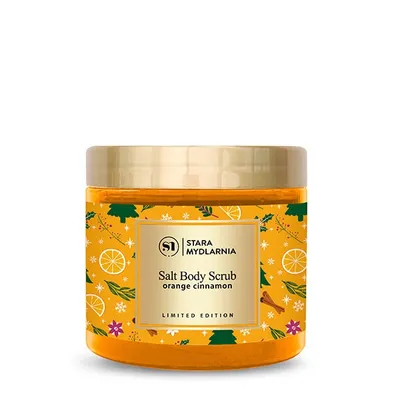 Stara Mydlarnia Orange Cinnamon, Peeling solny do ciała