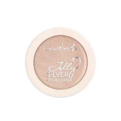 Lovely Jelly Silver Highlighter (Chłodny rozświetlacz do twarzy)