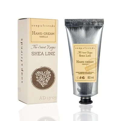 Soap & Friends Shea Line, Krem do rąk 20% masła shea `Wanilia`