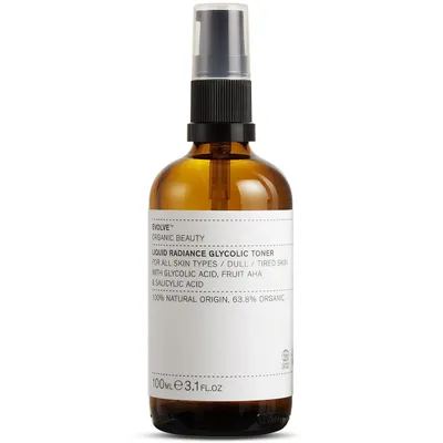 Evolve Organic Beauty Liquid Radiance Glycolic Toner (Regulujący tonik do cery wrażliwej)