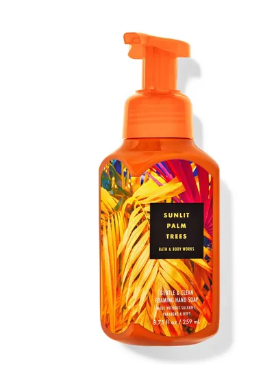 Bath & Body Works Sunlit Palm Trees, Gentle & Clean Foaming Hand Soap (Mydło do rąk w piance)