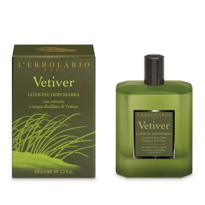 L'Erbolario Vetiver, Aftershave Lotion (Płyn po goleniu)