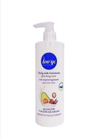 Lov'yc Argan Oil & Avocado, Body Milk (Olejek arganowy i Avocado, Mleczko do ciała)