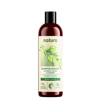 Natura Care Dziegieć Brzozowy, Szampon ziołowy do skóry z łupieżem