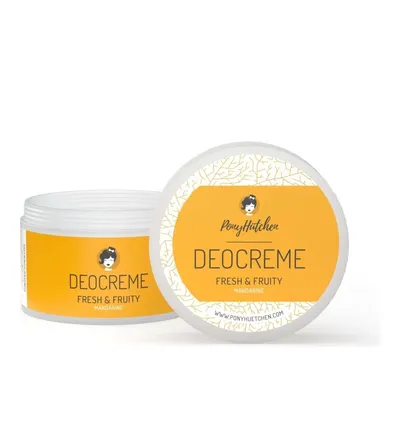 Pony Hütchen Fresh & Fruity, Mandarine, Deo Creme (Mandarynka, Dezodorant w kremie)
