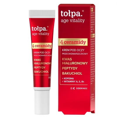 Tołpa Age Vitality, 4 Ceramidy, Kem pod oczy przeciwzmarszczkowy