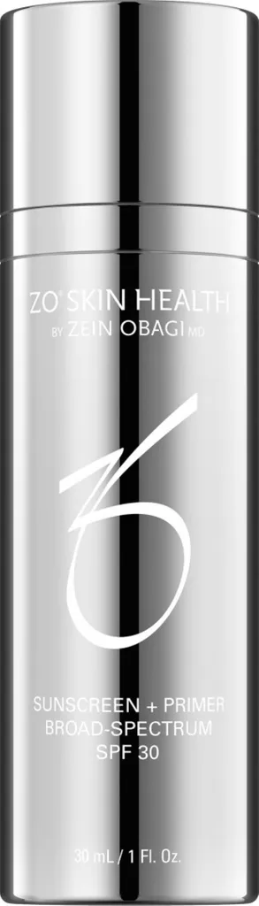 Zo Skin Health Sunscreen + Primer SPF 30 (Krem z filtrem o szerokim spektrum ochrony SPF 30 + Baza pod podkład)