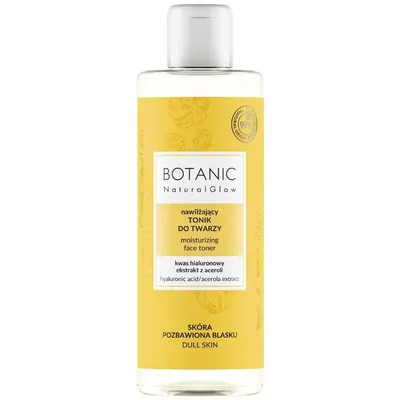 Botanic Skin Food Natural Glow, Nawilżający tonik do twarzy
