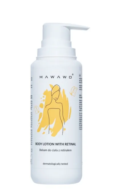 Mawawo Natural Cosmetics Body Lotion with Retinal (Balsam do ciała z retinalem)