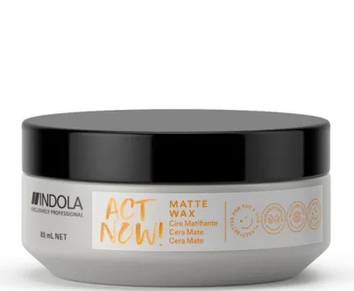 Indola Act Now!, Matte Wax (Matujący wosk do włosów)