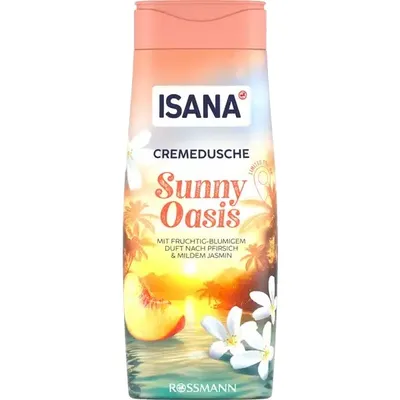 Isana Sunny Oasis, Creamy Shower Gel (Kremowy żel pod prysznic)