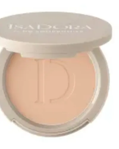 IsaDora The No Compromise, Matte Longwear Powder (Matujący puder do twarzy)