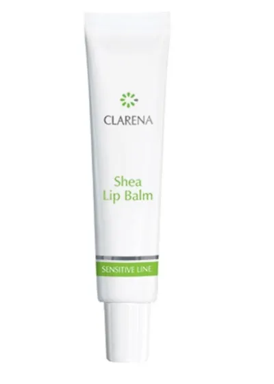 Clarena Sensitive Line, Shea Lip Balm (Regenerujący balsam do ust z masłem shea)