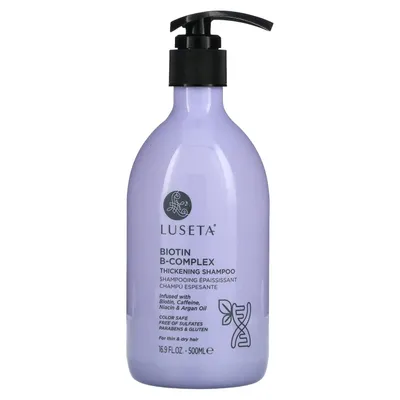 Luseta Beauty Biotin B-Complex, Thickening Shampoo (Szampon z biotyną i kolagenem, do włosów cienkich i suchych)