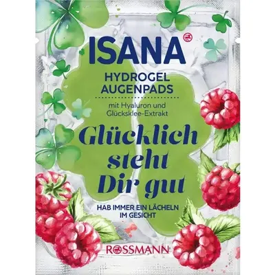 Isana Glücklich steht dir gut, Hydrogel Eye Pads (Hydrożelowe płatki pod oczy)