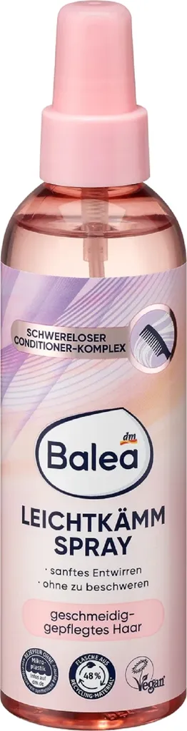 Balea Light Comb Spray (Spray ułatwiający rozczesywanie)