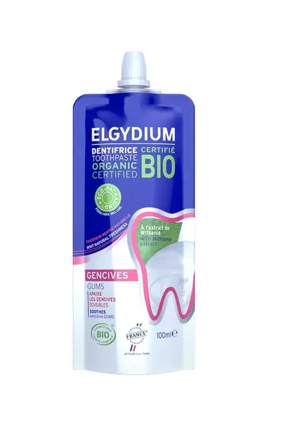 Elgydium Elgydium BIO Gums, Toothpaste (Organiczna pasta do zębów na podrażnione dziąsła)