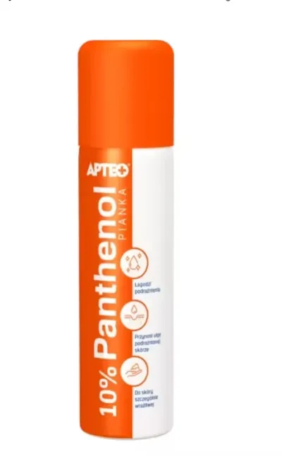 Apteo Panthenol 10%, Pianka