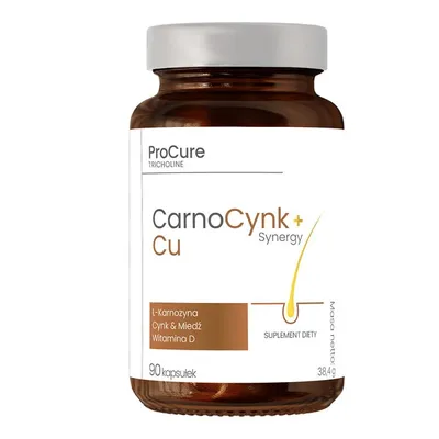 ProCure Tricholine, CarnoCynk + Cu Synergy, Suplement diety